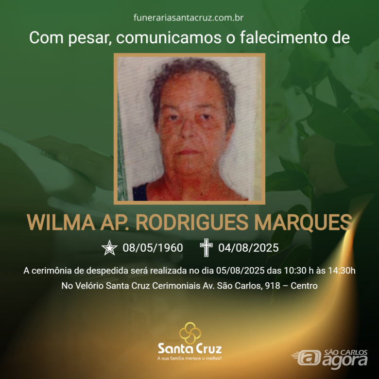 Grupo Santa Cruz informa nota de falecimento -