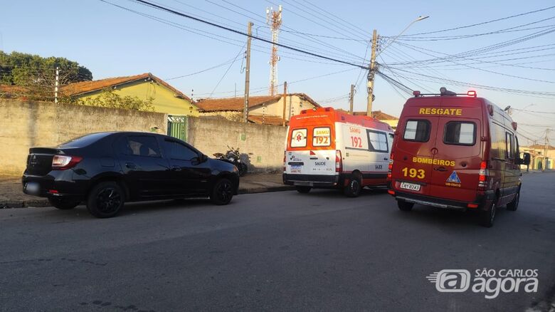 Motociclista sofre fratura exposta em colisão no bairro Boa Vista - Crédito: Maycon Maximino