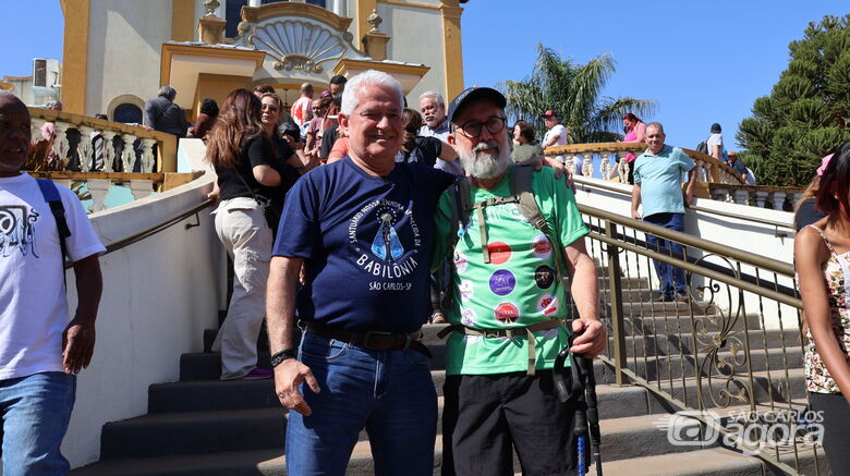 Marquinho ao lado de Nino - Crédito: divulgação 