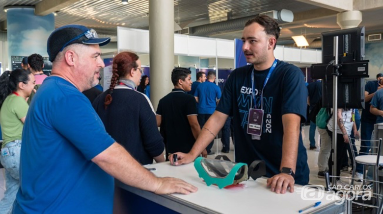 Funcionários da LATAM apresentaram suas inovações durante o Expo Mantra 2025.  - Crédito: Divulgação/Latam 