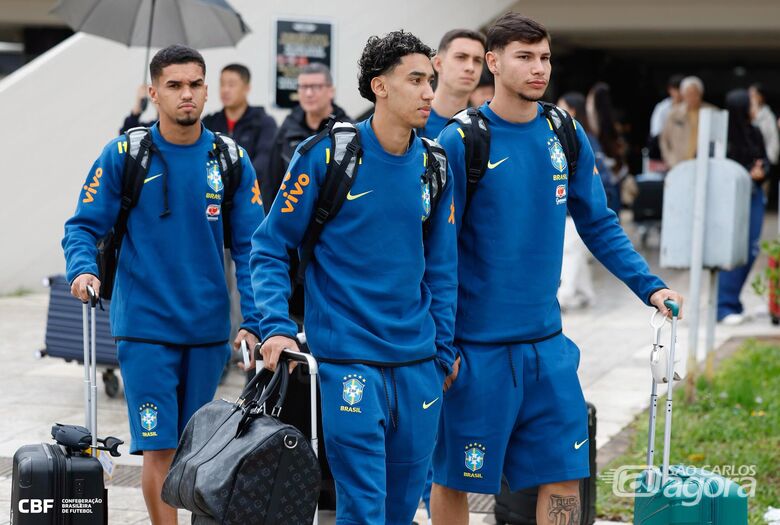 São-Carlense Isaque é convocados para defender a Seleção Brasileira Sub-20 - Crédito: divulgação CBF