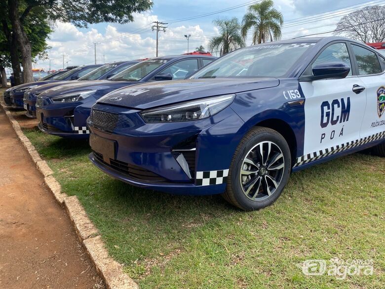 Carro elétrico da GCM de Poá, na grande SP - Crédito: imagem ilustrativa