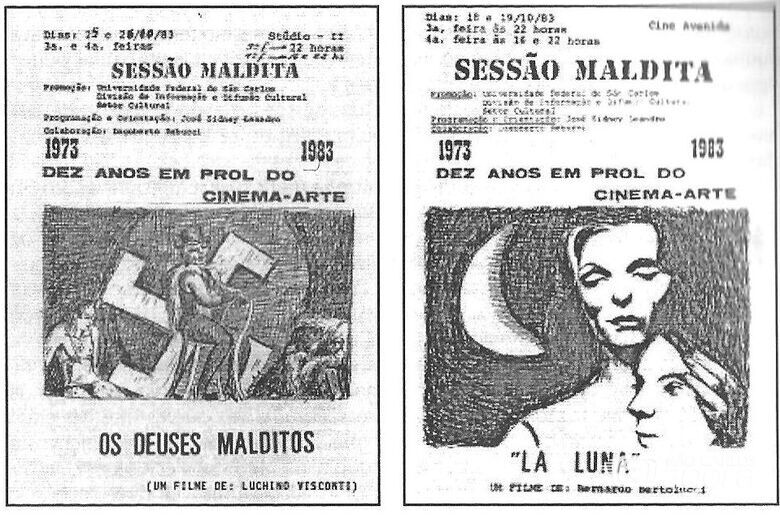 A divulgação da Sessão Maldita na época da máquina de escrever e do mimeógrafo: tempos de debates acalorados - Crédito: Fotos: Arquivo Histórico /Pró-Memória 
