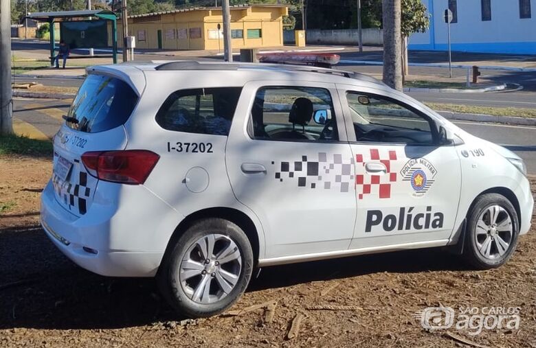 Viatura da PM Itirapina - Crédito: divulgação
