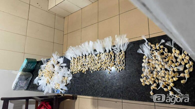 Homem é preso com mais de 2 kg de drogas na região da rodoviária - Crédito: Maycon Maximino