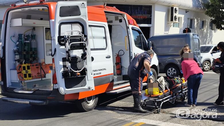 Motociclista fica ferido após colisão com Fiat Strada na Vila Prado -