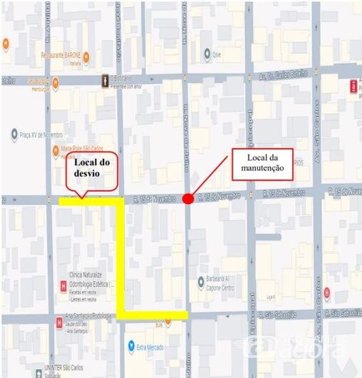 SAAE realiza interdições de vias nesta sexta para substituição de tampa de poço de visita -