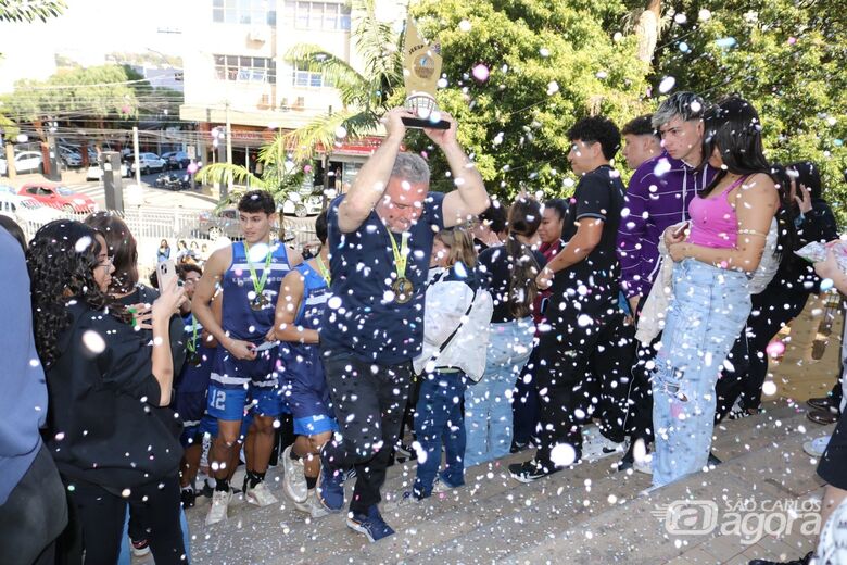 Escola Alvaro Guião conquista título estadual de basquete Sub-17 - 