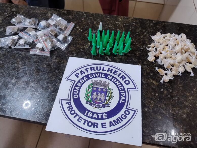 GCM apreende drogas em pista de caminhada no Jardim Icaraí -