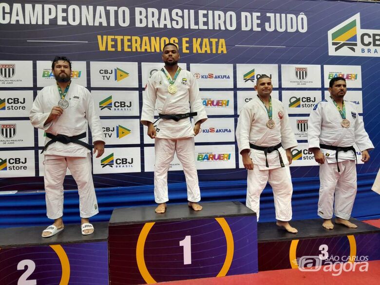 Judocas brilham no Campeonato Brasileiro de Veteranos e conquistam quatro medalhas - 