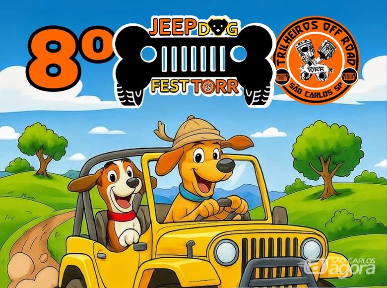 8º Jeep Dog Fest Torr promove passeio solidário neste sábado - 