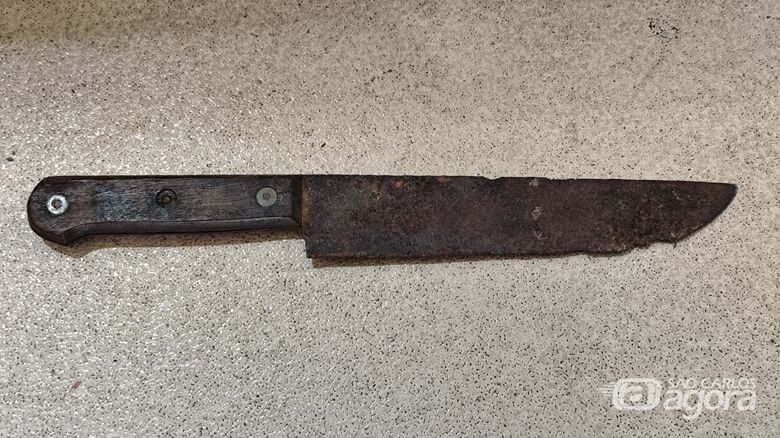 Homem é detido após ameaçar funcionários com faca na sede de organização católica em São Carlos  - Crédito: Foto: Maycon Maximino/São Carlos Agora