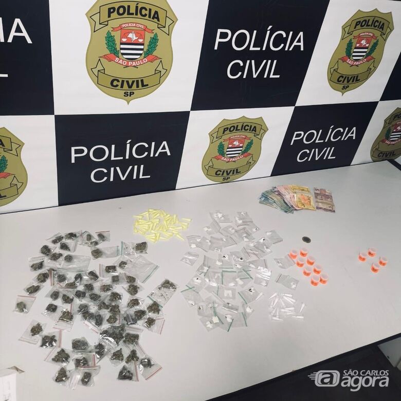 DISE flagra jovens com drogas durante mandado de busca e apreensão no Jacobucci  - 