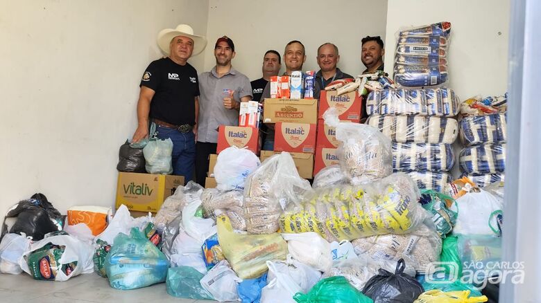 São Carlos Rodeio Fest arrecada quatro toneladas de alimentos - Crédito: Maycon Maximino 