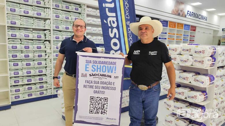 Bira e o supervidor da Rosário, Ricardo César Pandolfelli - Crédito: Maycon Maximino