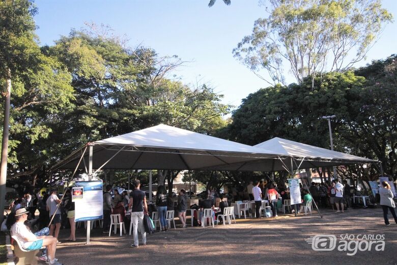 Dia solidário Praça XV - Crédito: divulgação 