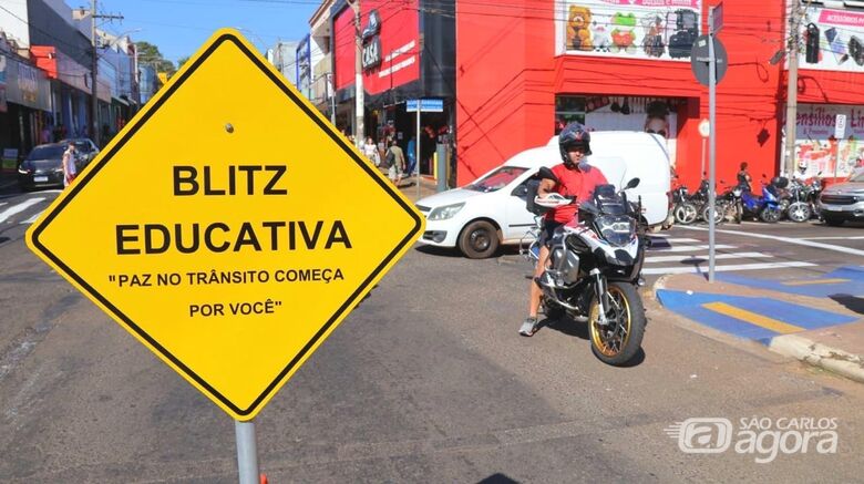 Ação de Conscientização no Trânsito acontece nesta quarta na praça do Mercado -