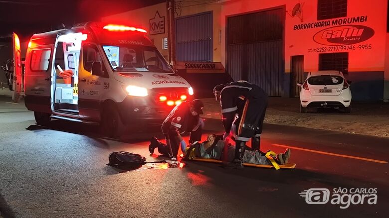Ciclista fica gravemente ferido após ser atropelado na Vila Morumbi - Crédito: Maycon Maximino