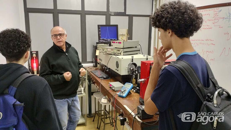 Laboratório IFSC/USP - Crédito: divulgação