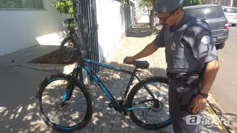 Itirapina: Polícia Militar recupera bicicleta furtada - 