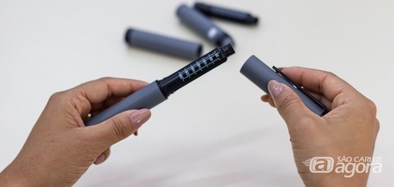 Insulinas: como aplicar corretamente com a caneta reutilizável - Crédito: Caroline Morais/MS