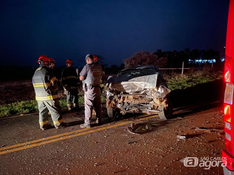 Gol onde as vítimas estavam - Crédito: Lourival Izaque