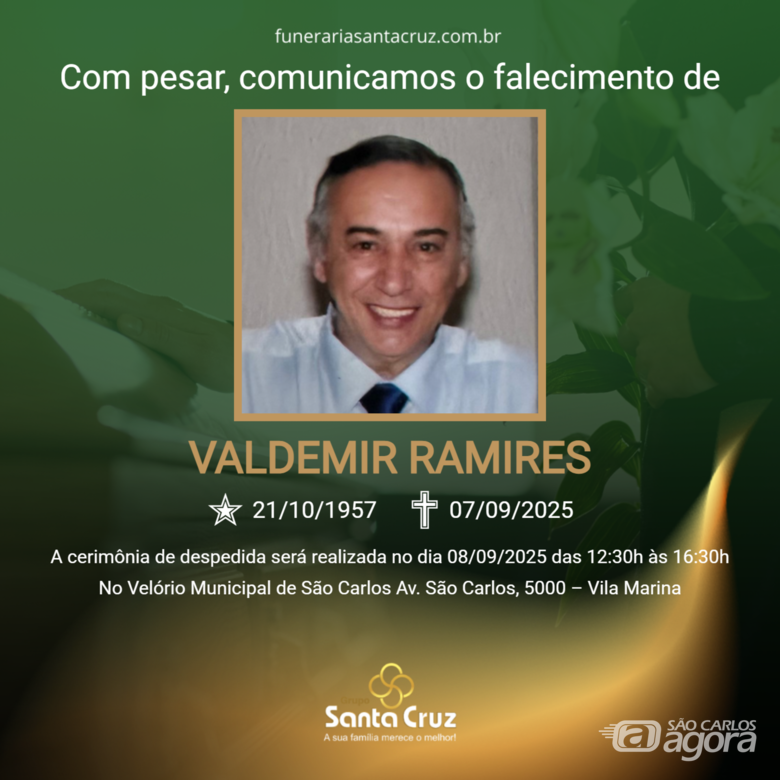 Grupo Santa Cruz informa notas de falecimento  - 