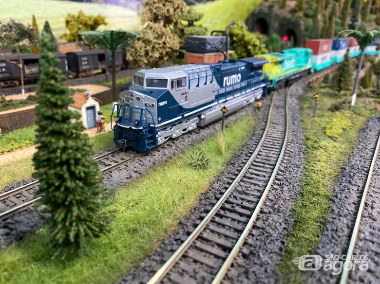 São Carlos recebe o 16&ordm; Encontro de Ferreomodelismo nos dias 20 e 21 - Crédito: divulgação