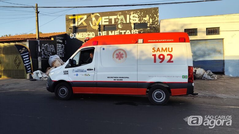 Idoso é atropelado no Cidade Aracy - Crédito: Maycon Maximino 