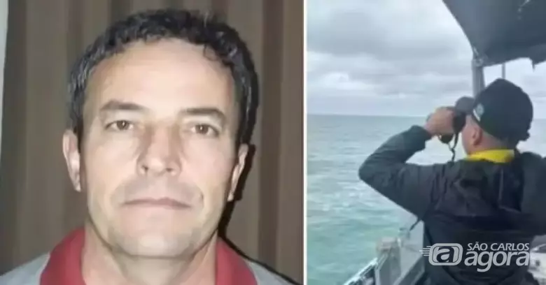 Pescadores continuam na busca por Lucídio - Foto: Reprodução - Crédito: divulgação
