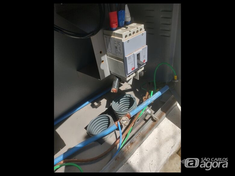 Furto de cabos elétricos interrompe abastecimento em Água Vermelha -