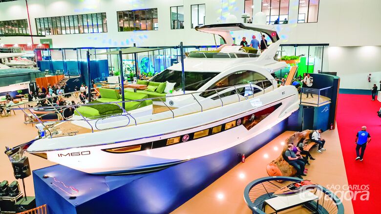 São Paulo Boat Show acontece de 18 a 23 de setembro - Crédito: divulgação
