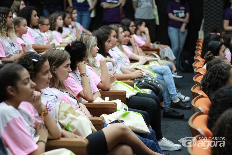 Alunas participantes da TechSchool em 2018: primeiro ano da iniciativa (Crédito da imagem: ICMC) - 