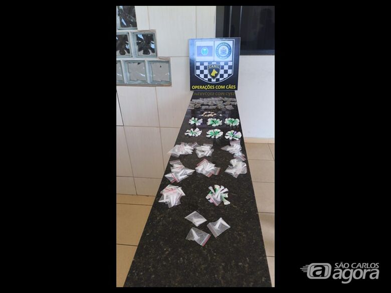 Guarda Municipal localiza drogas abandonadas em praça no Jardim Real - Crédito: divulgação