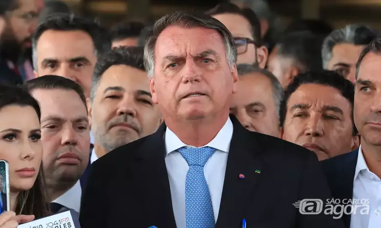 ex-presidente Jair Bolsonaro - Crédito:  Lula Marques/Agência Brasil