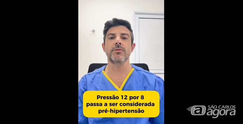 "Pressão acima de 120 por 80 já exige mudanças de estilo de vida", orienta médico da Santa Casa e HU -