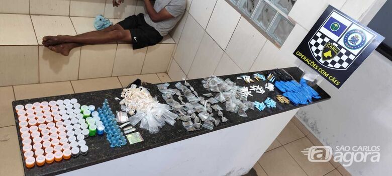 Guarda Municipal localiza grande quantidade de drogas no Santa Angelina - Crédito: Maycon Maximino