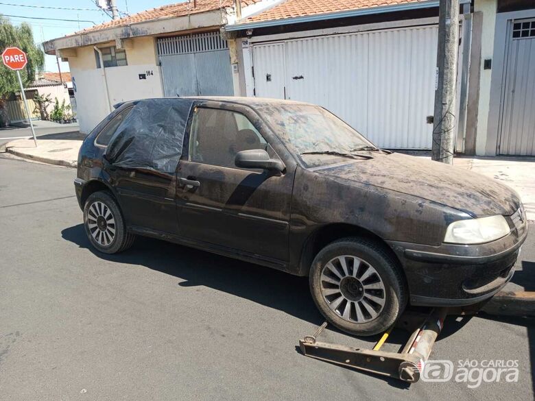Polícia Civil recupera Gol furtado em São Carlos - Crédito: Maycon Maximino