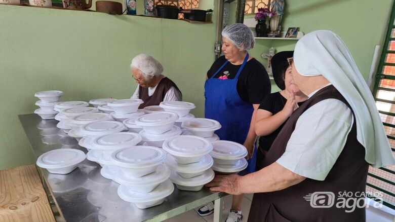 Programa 'Pão em Todas as Mesas' leva alimento e esperança com Irmãs Franciscanas em São Carlos - Crédito: divulgação