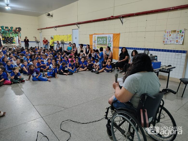 Escola Vera Trinta promove vivências no Dia Nacional de Luta da Pessoa com Deficiência -