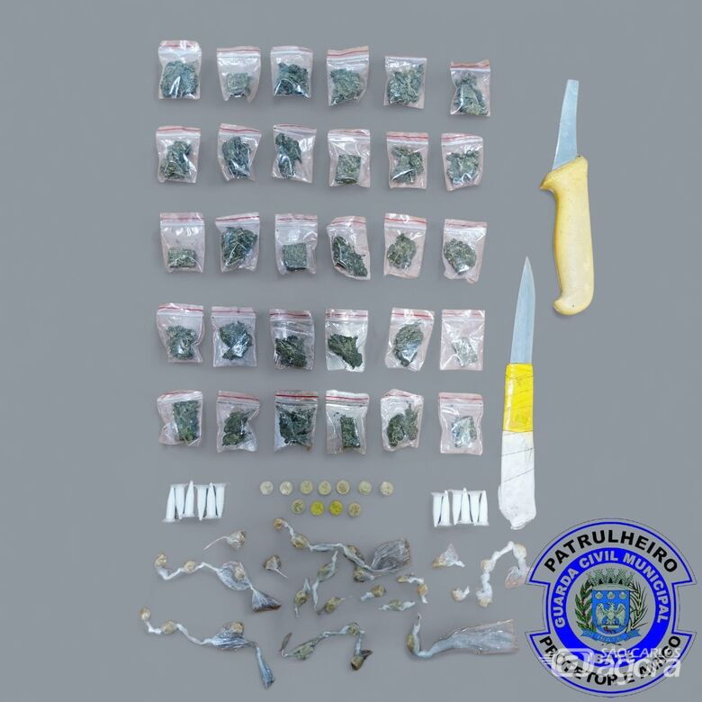 Guarda Municipal apreende drogas no Jardim Cruzado - 