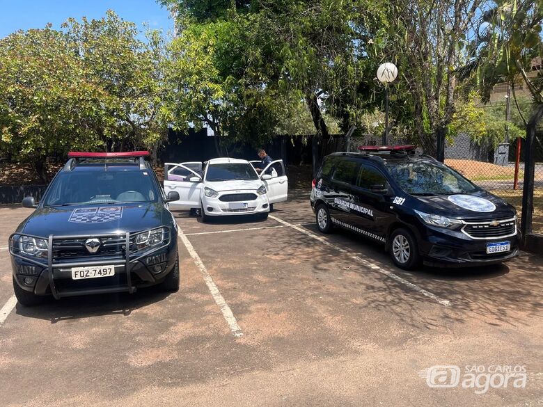 Ação da Guarda Municipal e Muralha Paulista resulta em apreensão de veículo no Centro - 