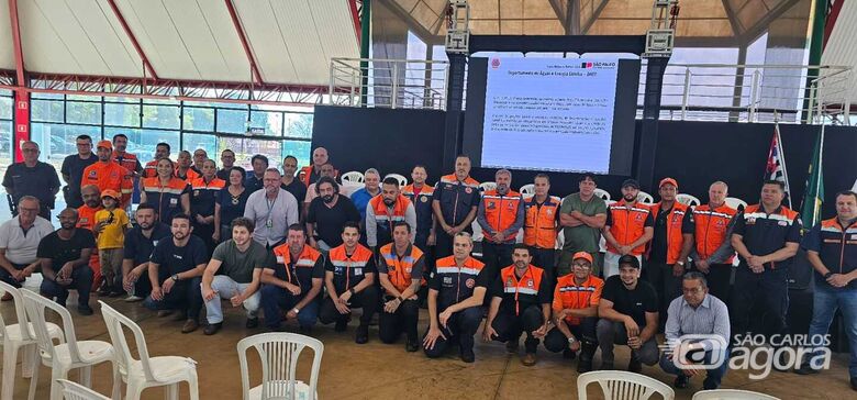 Defesa Civil de São Carlos participa de treinamento sobre segurança de barragens em Ibaté -