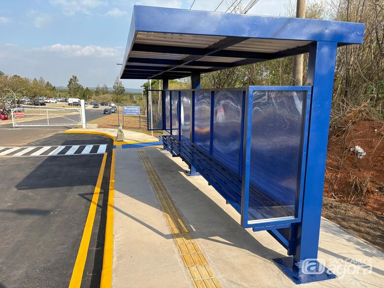 Novo ponto de ônibus entra em operação no Distrito Industrial a partir de segunda-feira - 