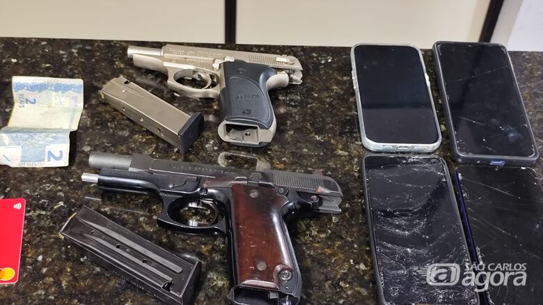 Suspeitos presos em São Carlos amarraram vítimas durante assalto em Itápolis  - 