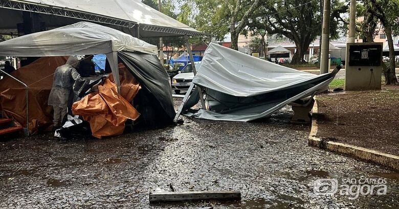 Festa do Milho tem programação suspensa neste sábado devido às chuvas - 