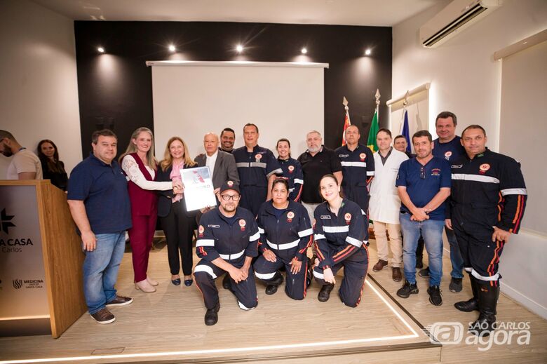 São Carlos é reconhecida como Cidade Angels em cerimônia na Santa Casa - Crédito: divulgação