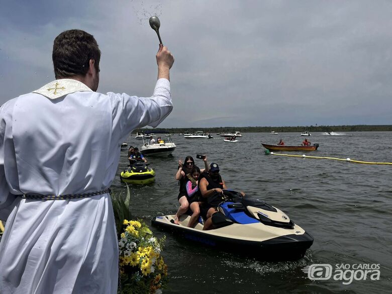 Procissão dos Barcos no Broa celebra fé, cultura e turismo em Itirapina - Crédito: divulgação