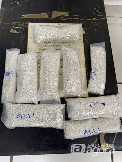 Flagrante em São Carlos resulta na apreensão de minério de prata avaliado em mais de R$ 80 mil - Crédito: Flavio Fernandes 