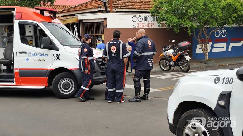 Movimentação no local da ocorrência - Crédito: Maycon Maximino